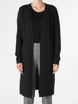 Кардиган в'язаний жіночий Colin's CL1055313ANM XS Anthra Melange (8682240820239)