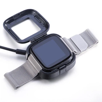 Зарядная док-станция Primolux с защелкой для смарт-часов FitBit Versa 2 Primo черный