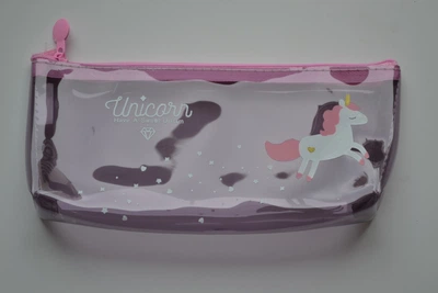 Пенал-косметичка Unicorn Have a sweet Dream 1 отделение Прозрачный (JM286-923)