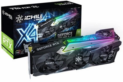 Видеокарта Inno3D GeForce RTX 3070 iChill X4 LHR (C30704-08D6X-1710VA35H)