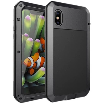 Противоударный чехол Primolux Doom Armor для смартфона Apple iPhone X / Xs - Black Primolux черный
