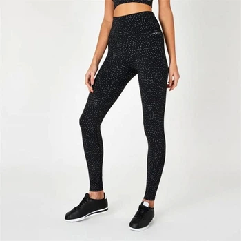 Легінси Jack Wills Super Active-High Waist Black Print, XS (42) (11366096)