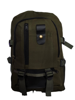 Рюкзак мужской тактический облегченный 41х27х15 см. Зеленый (7464)