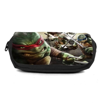 Школьный пенал Черепашки Ниндзя 0010 (Ninja Turtles) органайзер универсальный (TMNT-0010-blc) черный