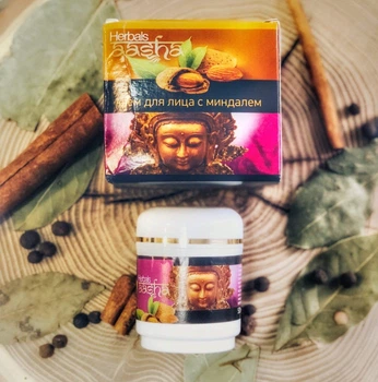 Крем для лица Aasha Herbals с Миндалем 50 мл