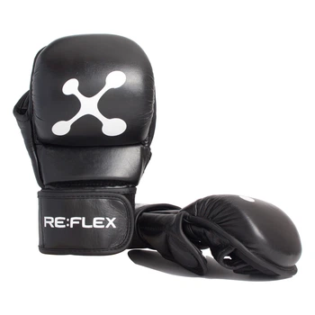 Перчатки для MMA RE:FLEX MG-1100 кожанные M Черный (00045018)