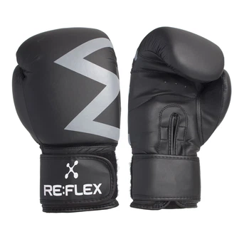 Боксерские перчатки RE:FLEX BXG-1900 PU 12 унций Черный (00044899)