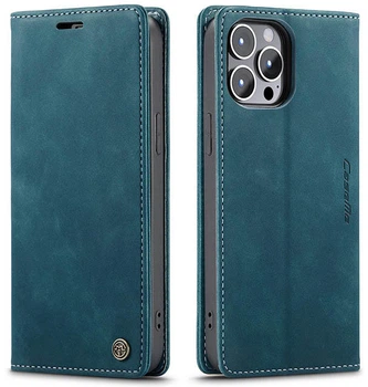Чохол книжка з магнітом CaseMe для iPhone 13 Pro Max Sea Green (23999-56)