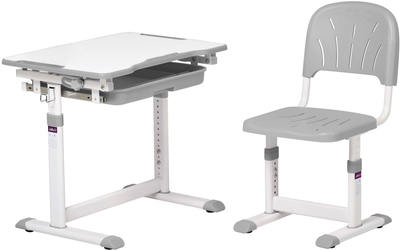 Комплект Cubby Sorpresa Grey парта + стул трансформеры (Sorpresa Grey)