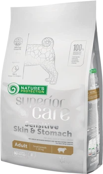 Сухий корм для собак Nature\'s Protection Superior Care Sensitive Skin&Stomach Adult Small Breeds 1.5 кг (NPSC45794) (4771317457943)