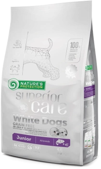 Сухой беззерновой корм для юниоров Nature's Protection Superior Care White Dogs Grain Free Junior All Breeds