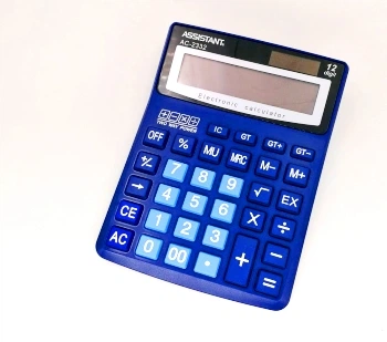 Калькулятор ASSISTANT АС-2332 (темно-синій)