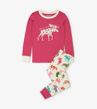 Піжама Hatley Pink Bearly Sleeping/LBH 6A рожевий 116см (PJCWIMO002)