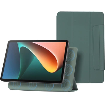 Чехол ZOYU Magnetic Buckle для Xiaomi Pad 5 / Pad 5 Pro Dark Green