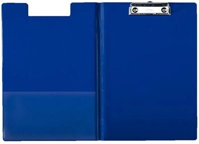 Папка-планшет Esselte А4 с передней крышкой и металлическим клипом Синяя (56045)