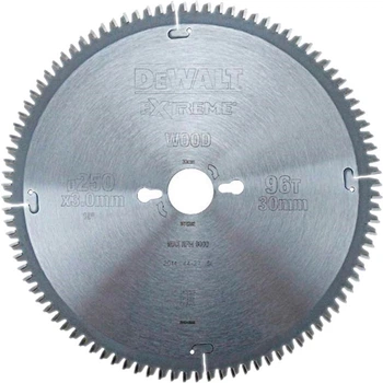 Диск пильный DeWalt по дереву 250 мм 96 (DT4282)