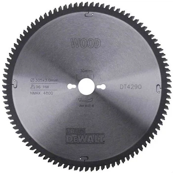 Диск пильный DeWalt по дереву 305 мм 96 (DT4290)
