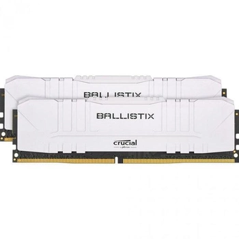 Модуль памяти Crucial DDR4 32Gb (2x16) Ballistix White 3200 MHz (BL2K16G32C16U4W)