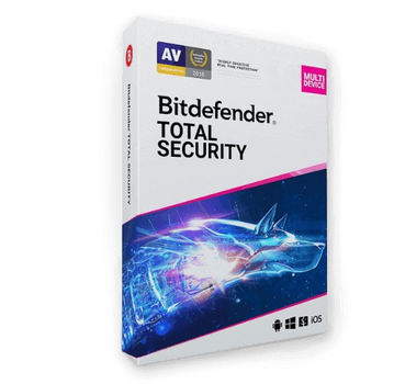 Антивирус Bitdefender Total Security - 10 устройств | Подписка на 1 год | Код активации ПК по электронной почте