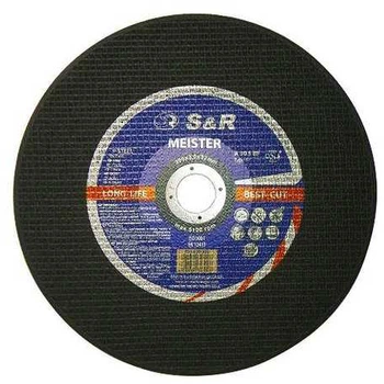 Круг отрезной S&R Meister A30S BF по металлу 300x3.0x32 мм (131030300)