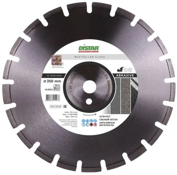 Круг алмазный отрезной Distar Bestseller Abrasive 1A1RSS/C1-W 350x3.2/2.2x9x25.4-21 F4 Сегментный (12485129024)