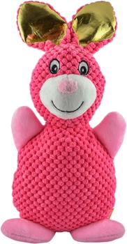 Іграшка для собак Pet Nova Заєць 35 см (PLU-BUNNY-PINK) (5903031444469)