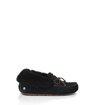 Мокасины Угги Alena Black 1004806 черный 37 (US6)