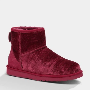 Уггі Класичні міні Classic Velvet Red 1003633 червоний 37