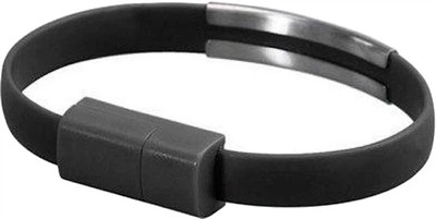 Кабель ExtraDigital Micro USB to USB браслет 0.2 м Черный (KBU1783)