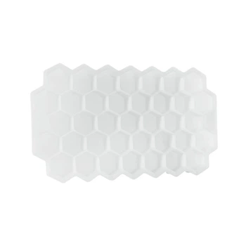 Силиконовая форма CUMENSS Соты White емкость для льда (K/OPT1_3474-27565)