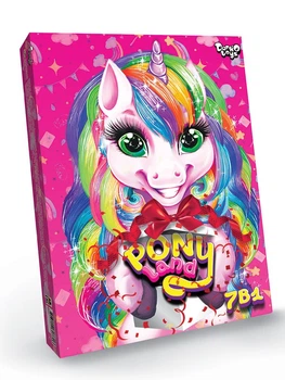 Набір для творчості Pony Land 7в1 PL-01-01 Danko Toys