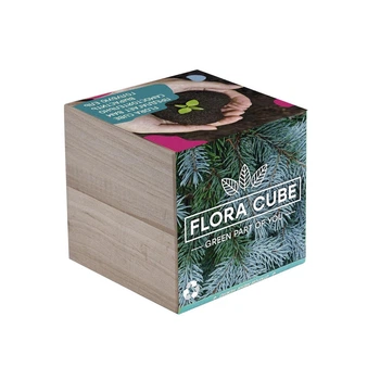 Экокуб. Набор для выращивания Flora Cube Елка