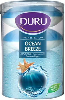 Мыло DURU Fresh Sensations Океанский бриз 4 х 100 г (8690506517977 )