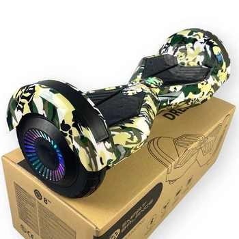 Гироборд Smart Balance 8" PRO 2021 Зеленый камуфляж