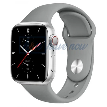 Смарт-часы Smart Watch 7 F10 Plus, 44mm Aluminium, голосовой вызов, тонометр, пульсометр, оксиметр, шагомер для мужчин и женщин, серебристый (001438622)