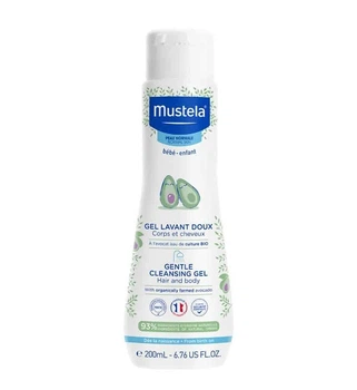 Ніжний очищуючий гель для немовлят Mustela Gentle Cleansing Gel 200 мл (3504105035464)