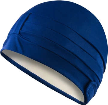 Шапка для плавання Aqua Speed LADIES CAP 5738 Темно-Синя (5908217657374)