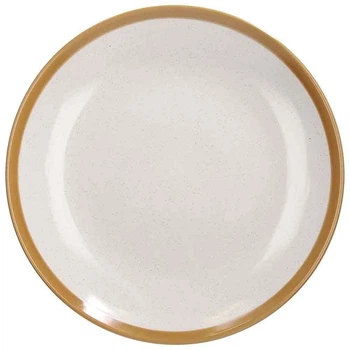 Тарелка столовая Tognana Louise Woody Beige, d27x3 см, керамика, бежевый (LS100275732)