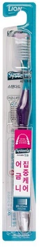 Зубна щітка Lion Systema Standard Toothbrush Глибоке очищення м'яка (8806325608691)