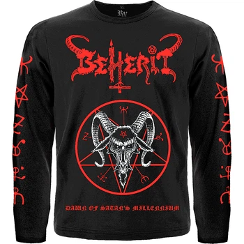 Футболка з довгим рукавом Beherit "Dawn Of Satan’s Millenium", Розмір S
