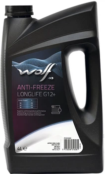 Охлаждающая жидкость Wolf Anti-Freeze Longlife G12+ 4 л (8316081