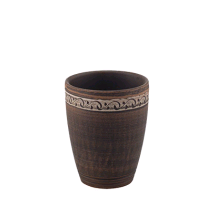 Стакан глиняный 0,2 л (ангоб) KR1079-3