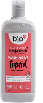 Концентрована екологічна рідина для миття посуду Bio-D Washing Up Liquid Grapefruit з ефірною олією грейпфрута 750 мл (5034938200091)