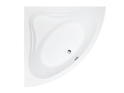 Ванна акрилова Besco Mia 120x120, кутова (WAM-120-NS)