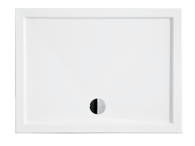 Душовий прямокутний піддон Besco Alpina SlimLine 120x80 см (BAA-128-P)