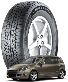 General Altimax Winter 3 205/60 R16 92H - Шины Renault Scenic / Grand Scenic II, III 2003 - 2016