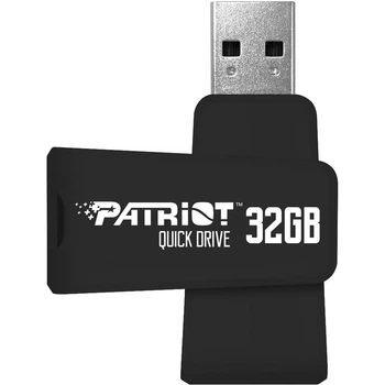 Flash Patriot USB 3.1 Color Quickdrives 32GB Black (PSF32GQDBK3USB)