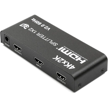 Сплиттер PowerPlant HDMI 1x2 V2.0, 3D, 4K/60hz (HDSP2-V2.0)