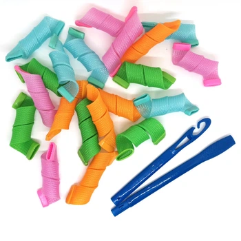 Бигуди Magic Curler "Спираль" длина 20 см, набор 20 шт., стандартный локон