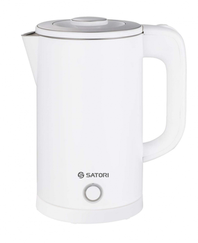Электрочайник Satori SSK-6150-WDW 1,7 л/1800 Вт/двойные стенки/цельнометаллич. колба